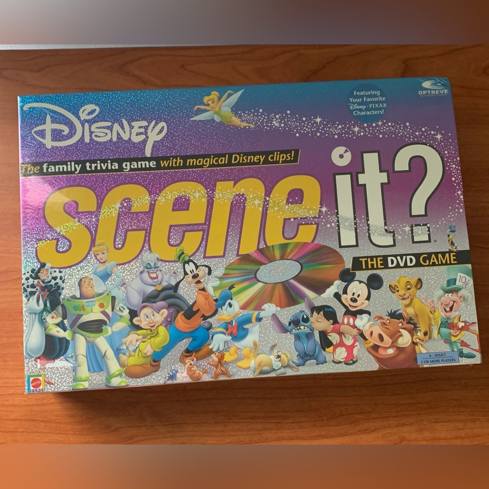 2004 Disney Scene It Board Game DVD 1st Edition Trivia Toys Family New Sealed